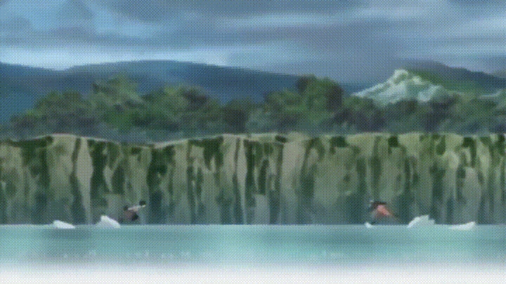 Naruto Sasuke Rise Above Water Clash GIF