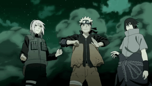 Naruto Sasuke with Anime Group