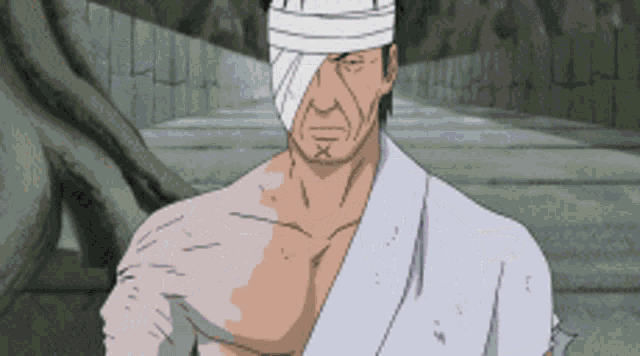 Naruto Shippuden Danzo Shimura GIF