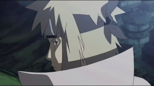 Naruto Shippuden Minato Namikaze Looking His Back GIF