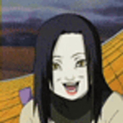 Naruto Shippuden Orochimaru First Vessel Evil Laugh GIF