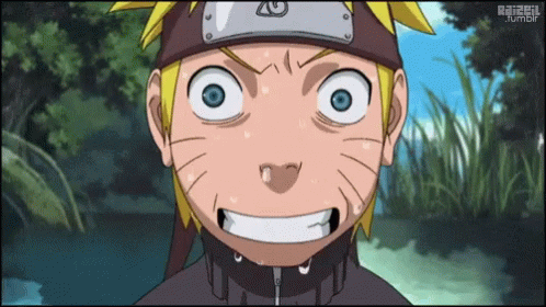 Naruto Sweating Face Funny GIF