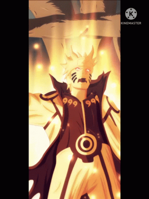 Naruto Uzumaki Image Selection Black And White Background GIF