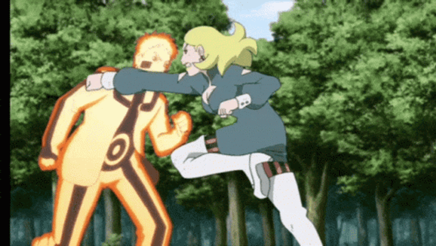 Naruto Vs Delta Fighting GIF