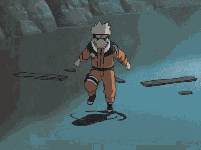 Naruto Vs Sasuke Attack Mode GIF