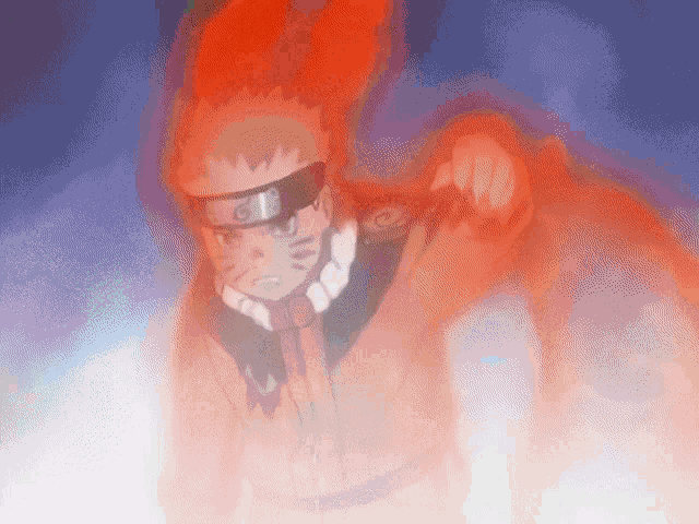 Naruto Vs Sasuke Jinchūriki GIF