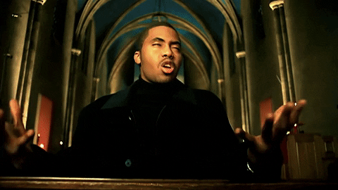 Nas Church Singing And Praising GIF