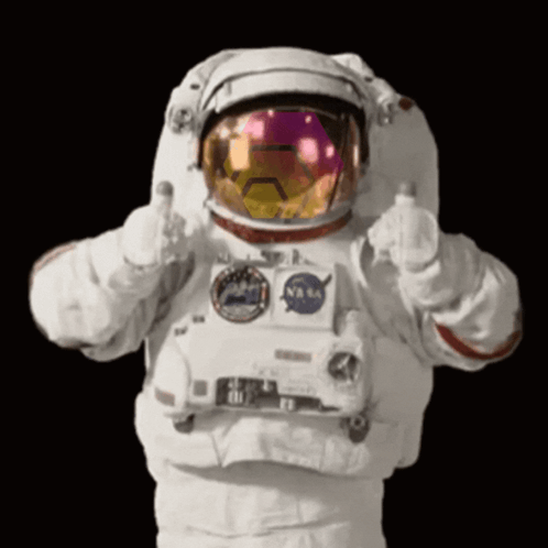 NASA Astronaut Thumbs Up
