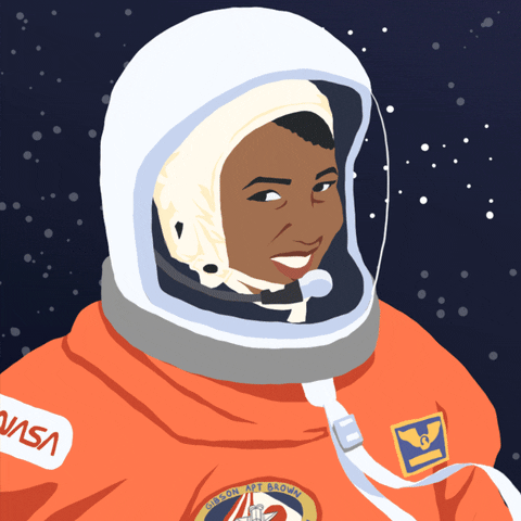 Nasa First Black Astronaut In Space GIF