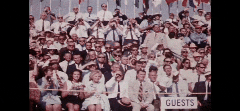 Nasa History People Witnessing Apollo 11 GIF