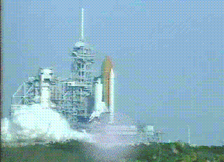Nasa Initiating Rocket Launch Vintage GIF
