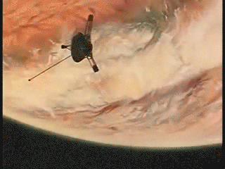 Nasa Spacecraft On Jupiter GIF