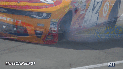 Nascar Car Racing Crash GIF