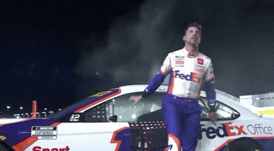 Nascar Car Racing Denny Hamlin GIF