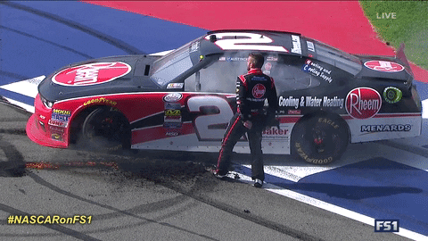 Nascar Car Racing Fox Sports Dancing GIF