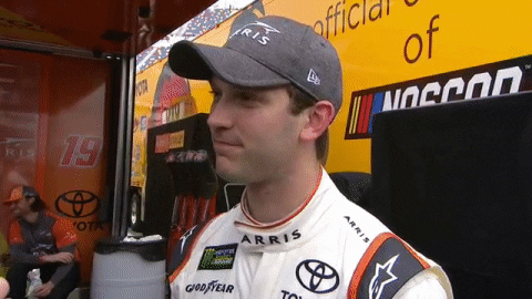 Nascar Car Racing Haandsome Racer GIF