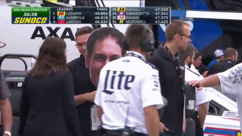 Nascar Car Racing Joey Logano Fan GIF