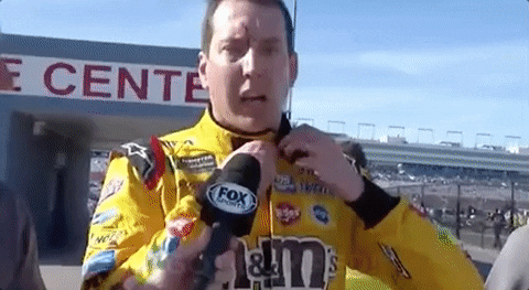 Nascar Car Racing Kyle Busch I Got Dumped GIF