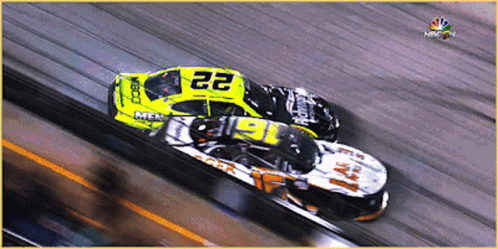 Nascar Crash Left Behind Damaged GIF