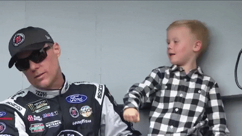 Nascar Kevin Harvick Kid Punch GIF