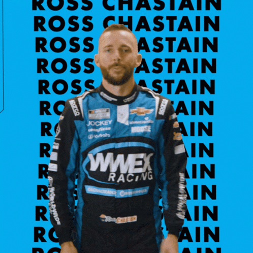 Nascar Ross Chastain Pat Myself On The Back GIF