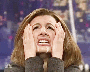 Nasim Pedrad In Despair GIF