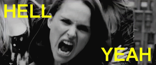 Natalie Portman Hell Yeah GIF