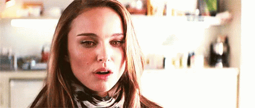 Natalie Portman Shock Thor Scene GIF