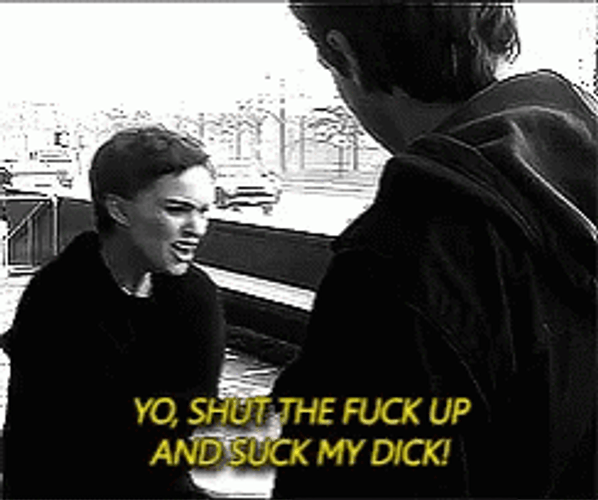 Natalie Portman Cussing Rap GIF