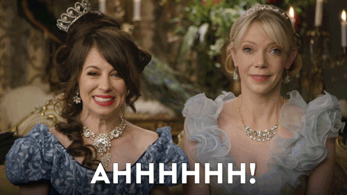 Natasha Leggero And Riki Lindhome Screaming Ahhh GIF