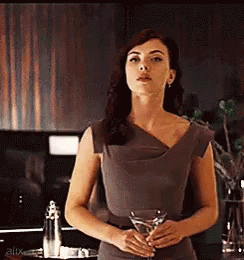 Hot Natasha Romanoff Moving Closer GIF