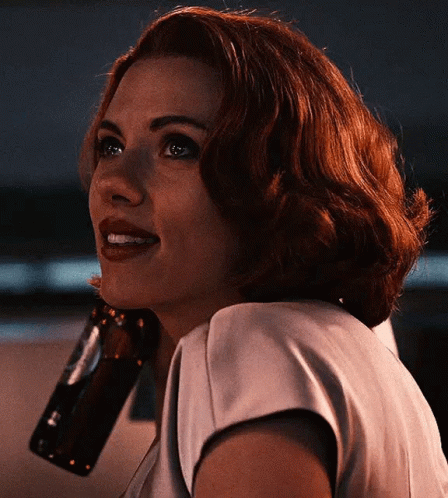 Natasha Romanoff Disappointed Reaction GIF