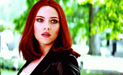 Natasha Romanoff Dismayed Expression GIF