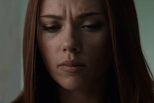 Natasha Romanoff Lost In Thought GIF