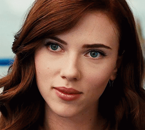 Natasha Romanoff Black Widow Calm Gaze GIF