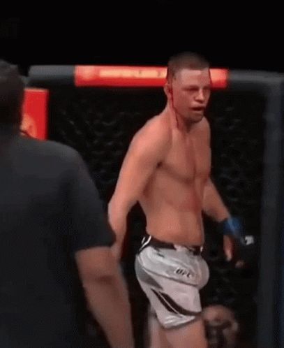 Nate Diaz Signals Nope GIF
