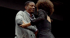 Nate Parker Hug Kissing GIF