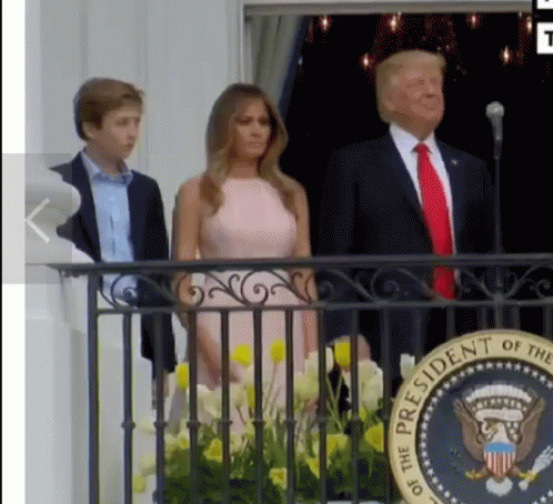 National Anthem Donald Trump GIF