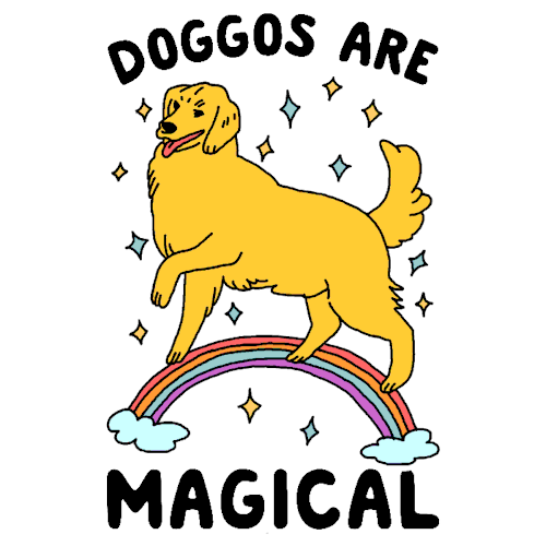 National Dog Day Doggies Are Magical GIF