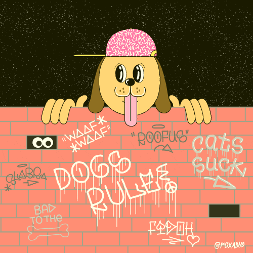 National Dog Day Dogs Rules GIF