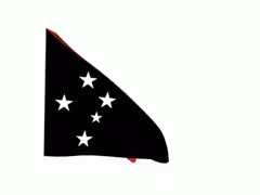 National Flag Of Papua New Guinea GIF