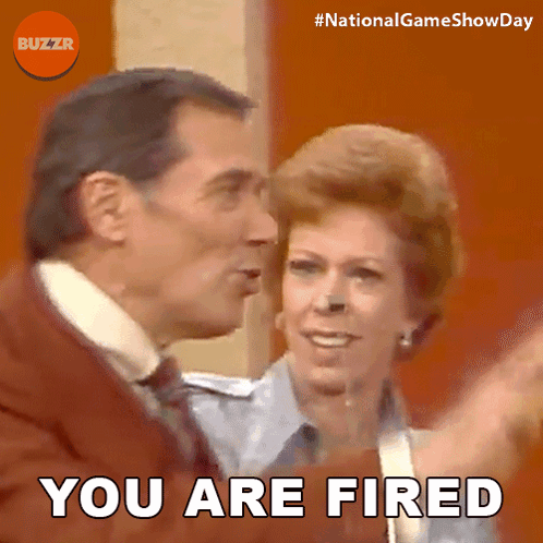 National Game Show Day Buzzr Ad You Are Fired