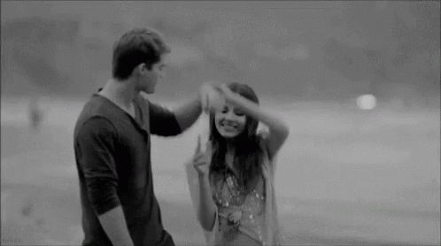 National Girlfriend Day Couple Having Fun GIF