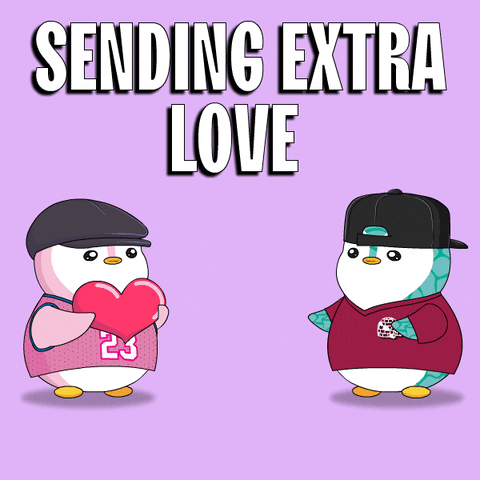 National Girlfriend Day Sending Extra Love GIF