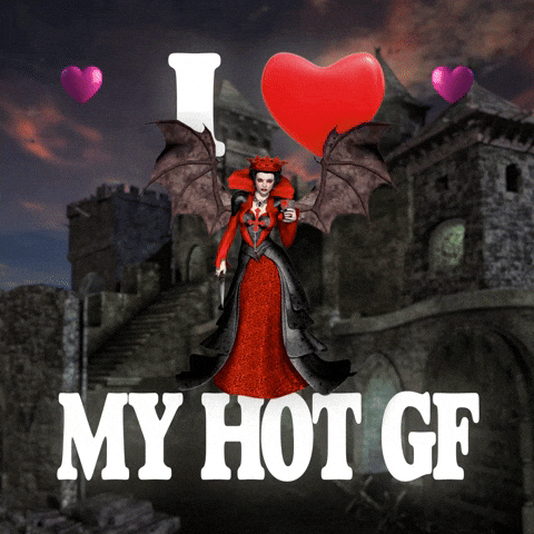 National Girlfriend Day Woman In Red Dress GIF