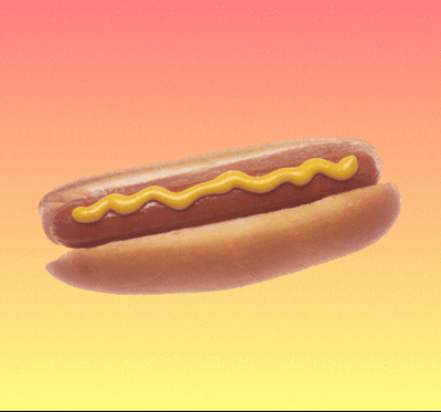National Hot Dog Day Shaking Sandwich GIF