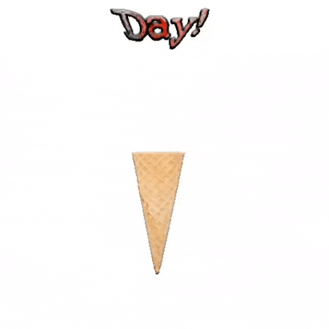 National Ice Cream Day Greeting GIF