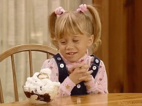 National Ice Cream Day Michelle Tanner GIF