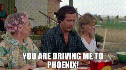National Lampoon's Vacation Clark Griswold Eating Burger GIF