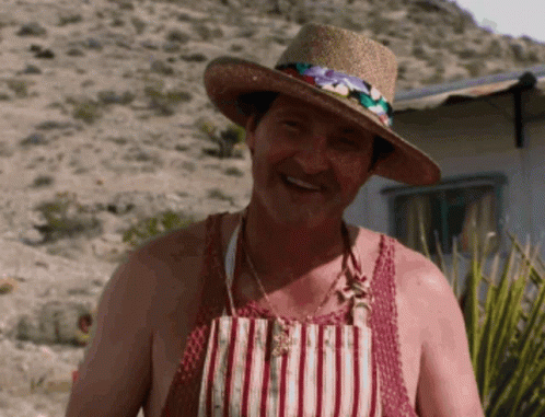 National Lampoon's Vacation Cousin Eddie Soda Can Hat GIF